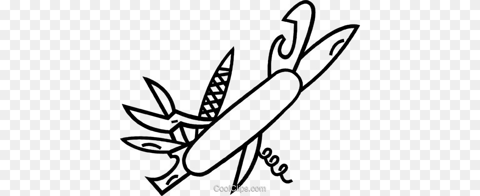 Utility Knife Royalty Vector Clip Art Illustration, Cutlery, Weapon, Food, Seafood Free Png Download