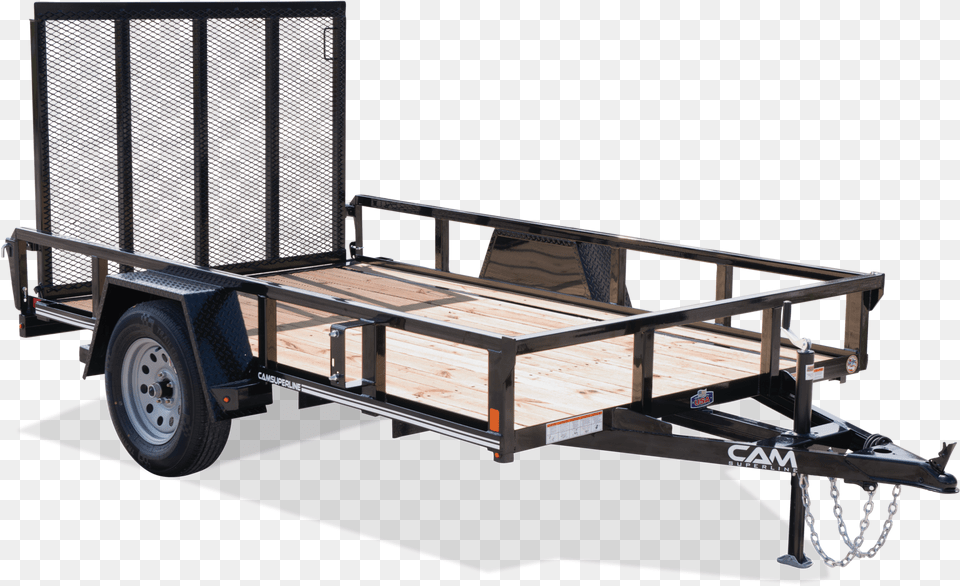 Utility Trailer Single Axle Gate Up Tarter Trailers, Machine, Transportation, Vehicle, Wagon Png Image