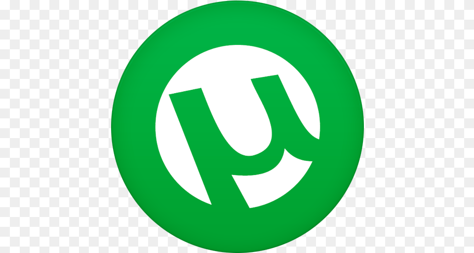 Utorrent Icon Ico Or Icns Icon Utorrent, Logo, Disk, Symbol Png Image