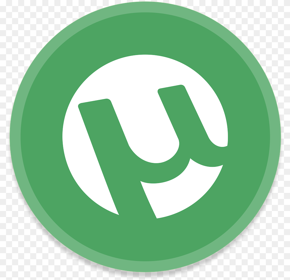 Utorrent Icon Utorrent Circle Icon, Logo, Symbol, Disk Free Transparent Png