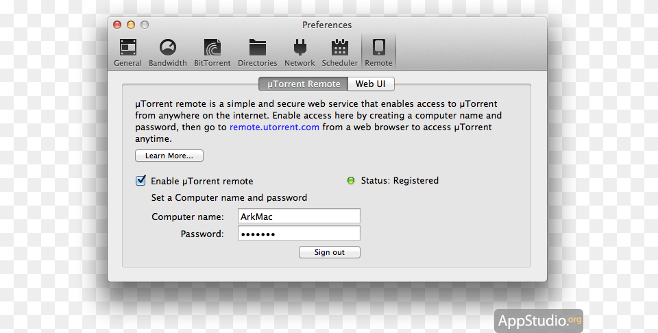 Utorrent Remote Utorrent Mac Menu Preference, File, Webpage, Computer, Electronics Free Png Download