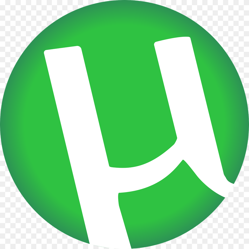 Utorrent Torrent Logo Torrent Simbolo, Green, Disk, Symbol Png Image