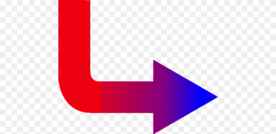 Utr Arrow Gradient, Triangle Png