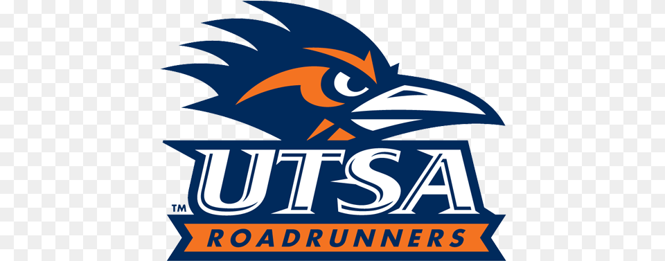 Utsa Roadrunners, Logo, Animal, Fish, Sea Life Png Image
