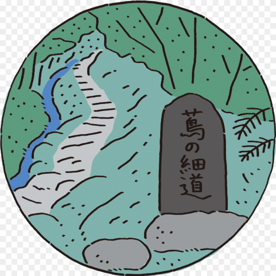 Utsunoya Pass Fujieda Sidefujieda Tokaido Town Walk Drawing, Plate, Gravestone, Tomb Png Image