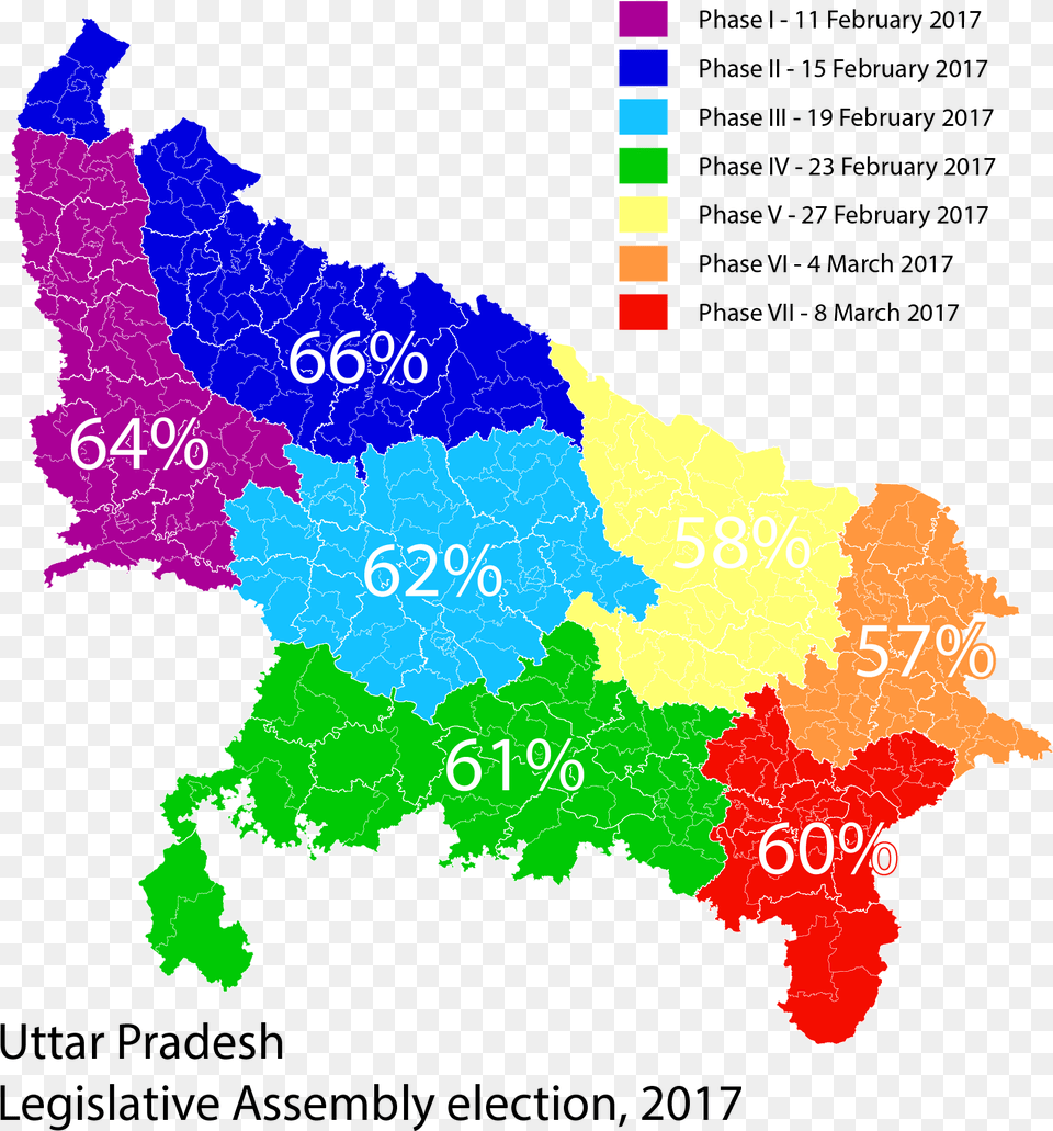 Uttar Pradesh Election Results, Chart, Map, Plot, Atlas Free Png
