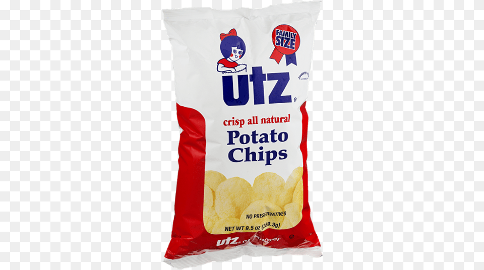 Utz Potato Chips 95 Oz, Food, Snack Free Png