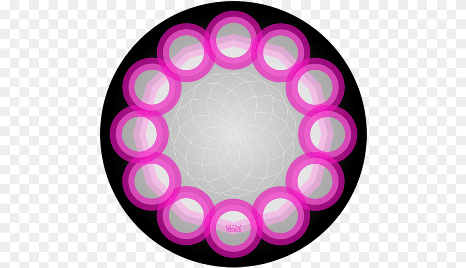 Uv Blacklight Slipmats Zodiac Signs Wheel, Sphere, Purple, Dahlia, Flower Png