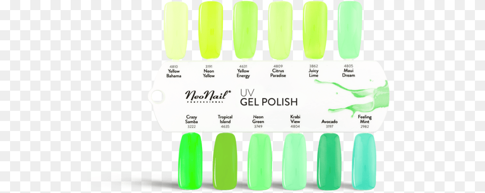 Uv Gel Polish Colour Chart Neonail White, Accessories, Gemstone, Jewelry, Text Free Png