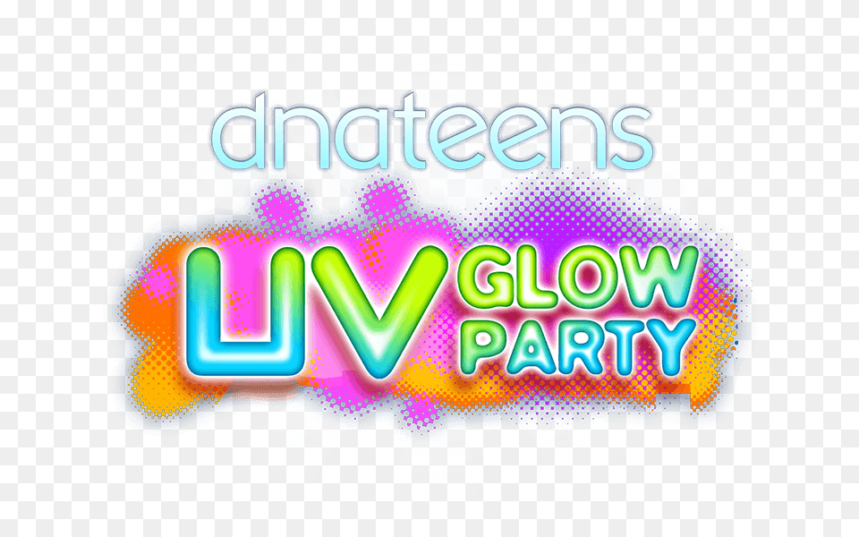 Uv Glow Party, Logo Free Png Download