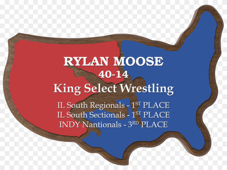 Uv Print Plaque For The King Select Wrestling Event Wrestling Plaques, Logo Free Png