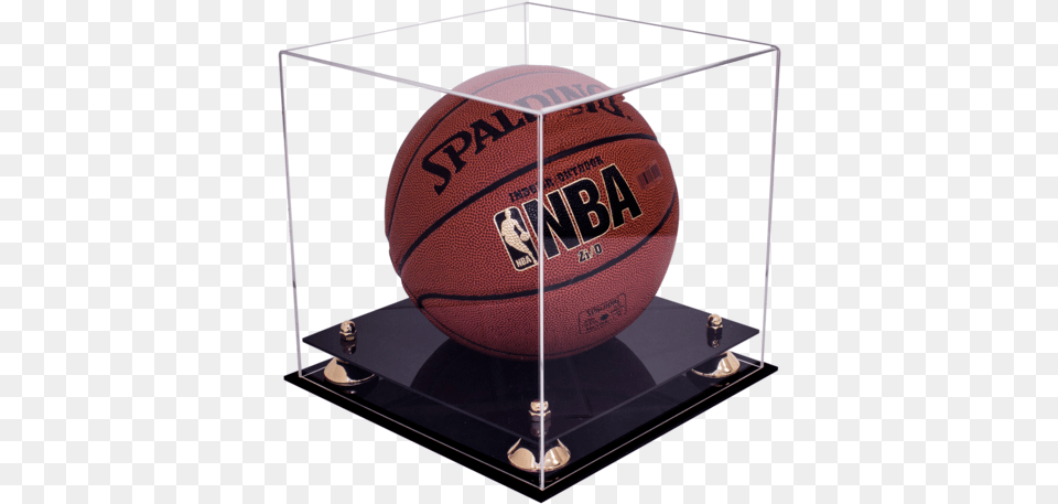 Uv Protection Full Size Basketballsoccer Ball Display Better Display Cases Basketball Display Case With, Basketball (ball), Sport Free Transparent Png