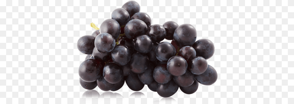 Uva Negra Extra Black Grapes Bunch, Food, Fruit, Plant, Produce Free Png Download