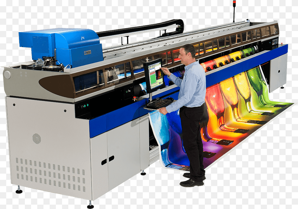 Uvistar Pro8 Billboard Printer Billboard Printer, Hardware, Computer Hardware, Electronics, Person Free Png