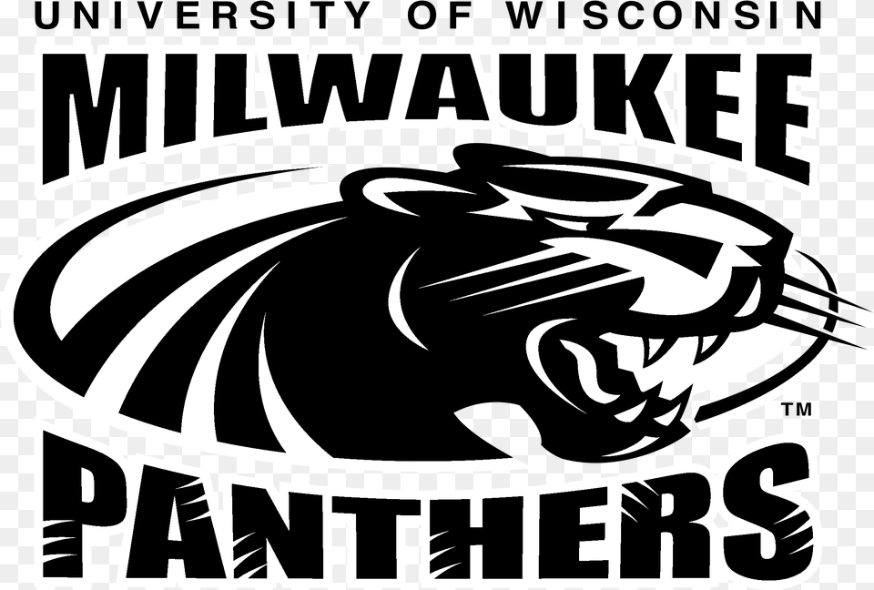 Uw Milwaukee Panthers, Logo, Advertisement, Poster, Scoreboard Free Transparent Png