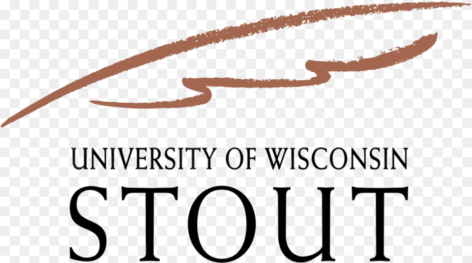 Uw Stout Logo University Of Wisconsin Stout Logo, Text, Blade, Dagger, Knife Free Png Download