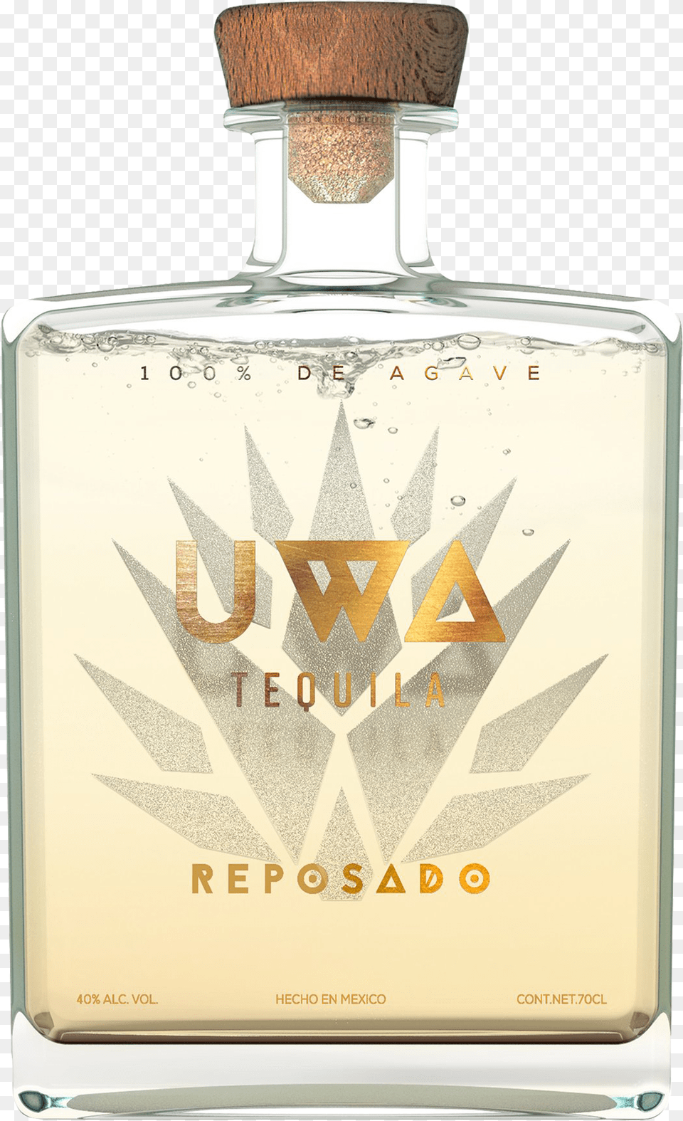 Uwa Tequila Reposado Glass Bottle, Alcohol, Beverage, Liquor, Mailbox Free Png Download