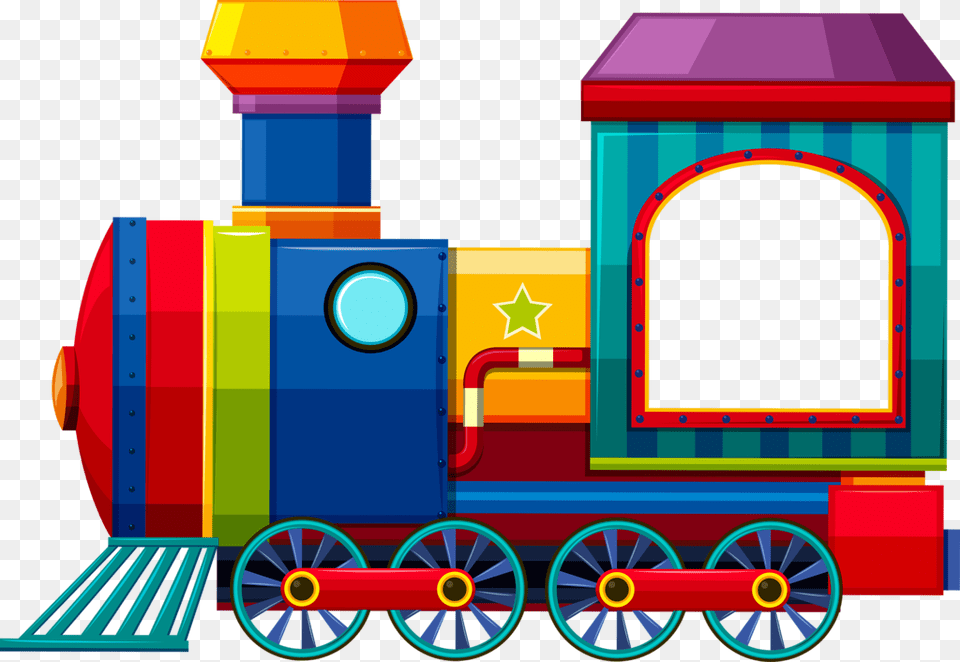 Uwrs Train Clip Art Kids, Machine, Wheel, Railway, Transportation Free Png Download