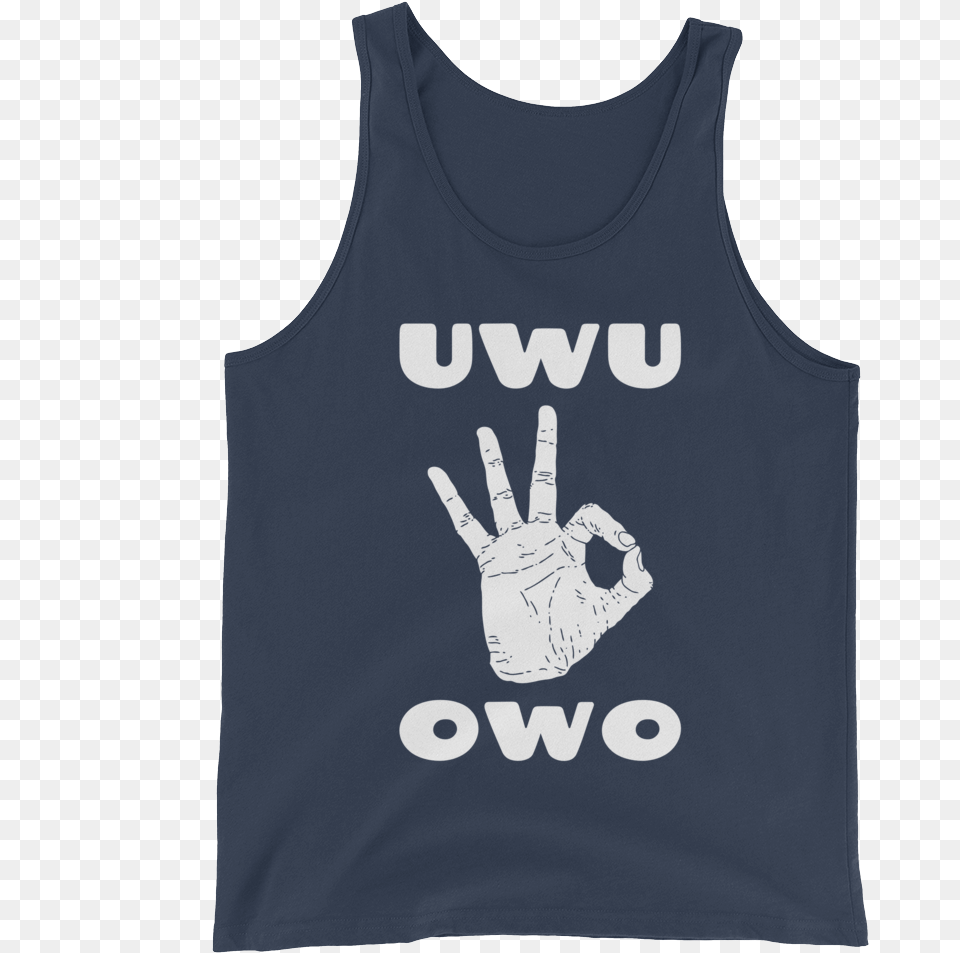 Uwu Owo Circle Game Tank Tank Top, Clothing, Tank Top, Person, Vest Free Png Download