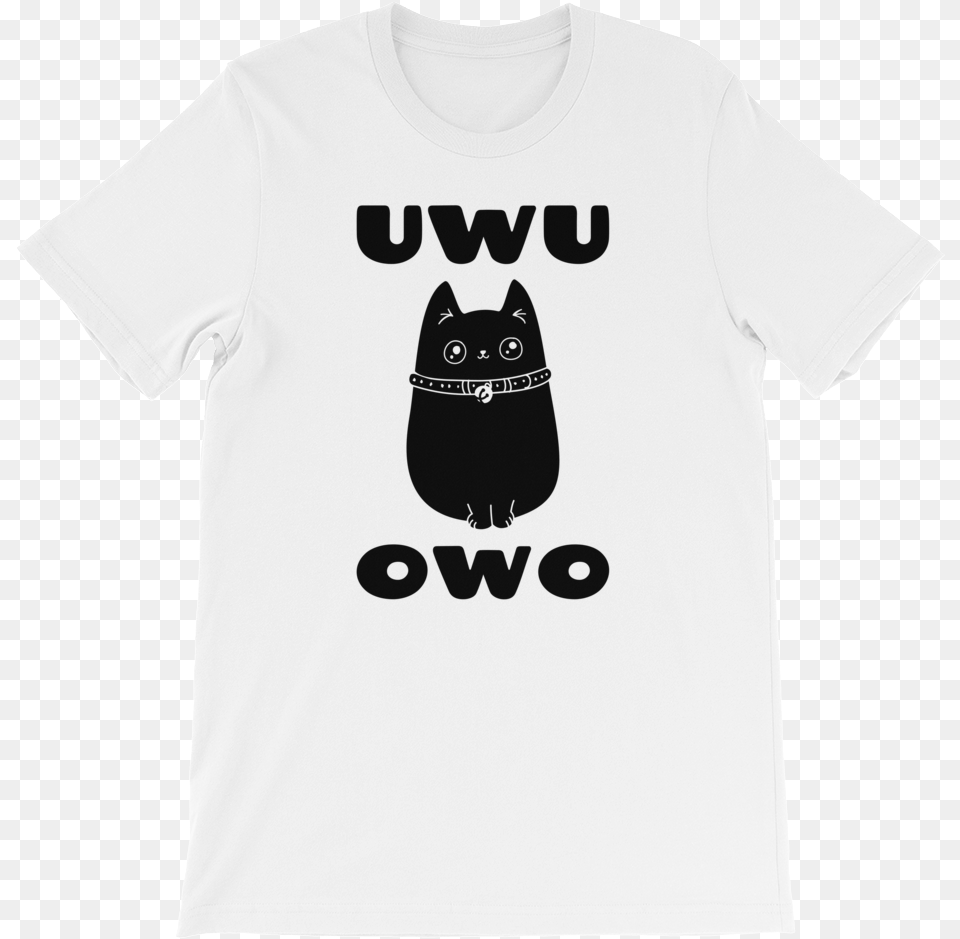 Uwu Owo Kitty T Hoodie, Clothing, T-shirt, Animal, Cat Png