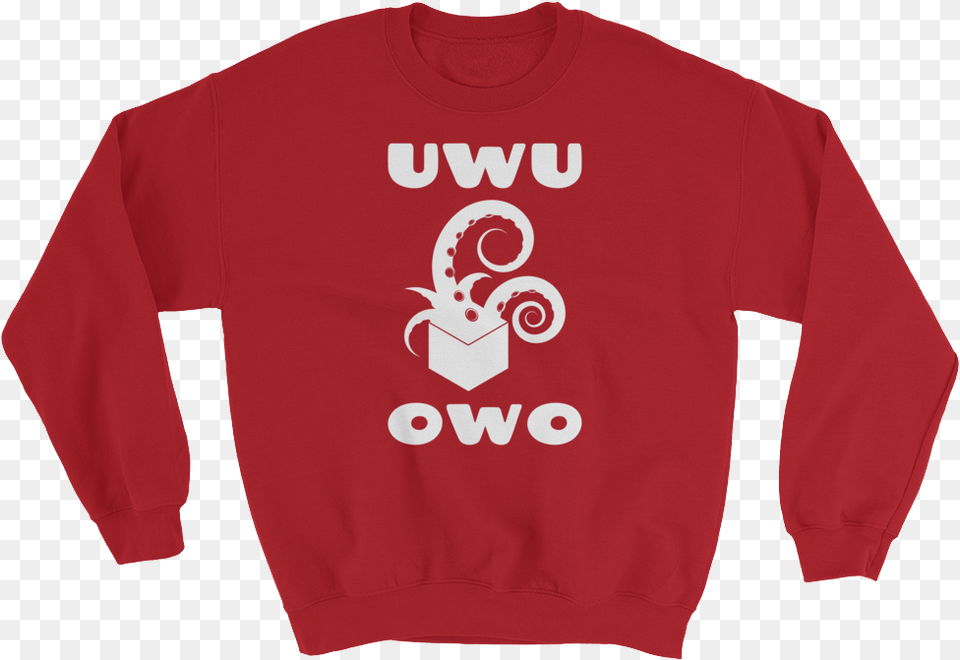 Uwu Owo Tentacles Sweatshirt Brad And Chad Sweaters Christmas, Clothing, Knitwear, Sweater, T-shirt Png