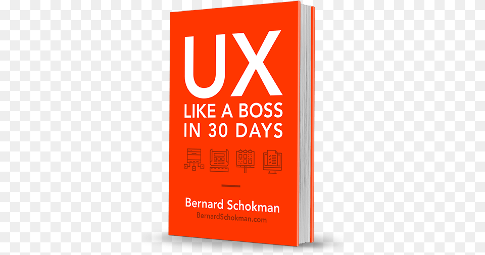 Ux Like A Boss Book Cover, Advertisement, Poster, Publication Free Png Download