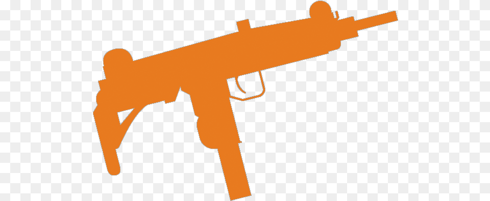 Uzi Uzi Black And White, Gun, Machine Gun, Weapon, Toy Free Transparent Png