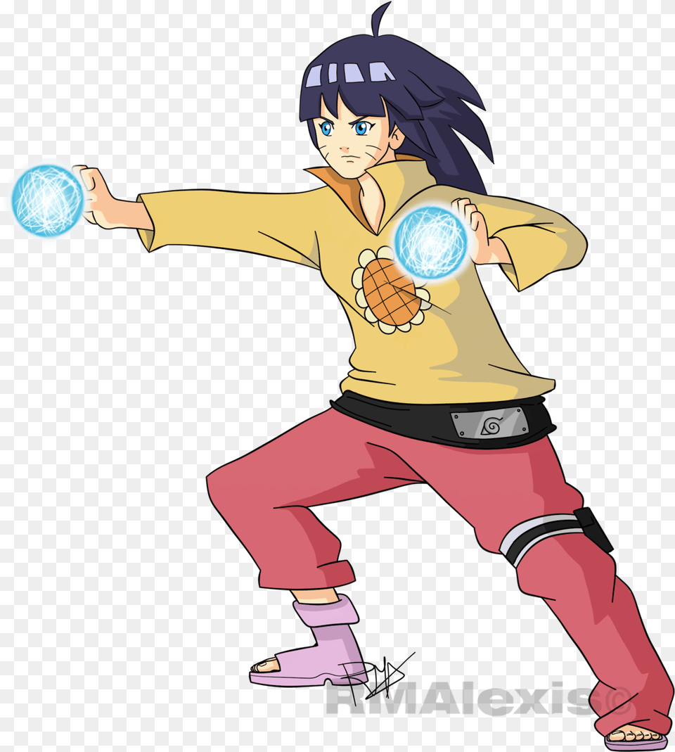 Uzumaki Rasengan By Rmalexis Teen Himawari, Baby, Book, Comics, Person Png Image