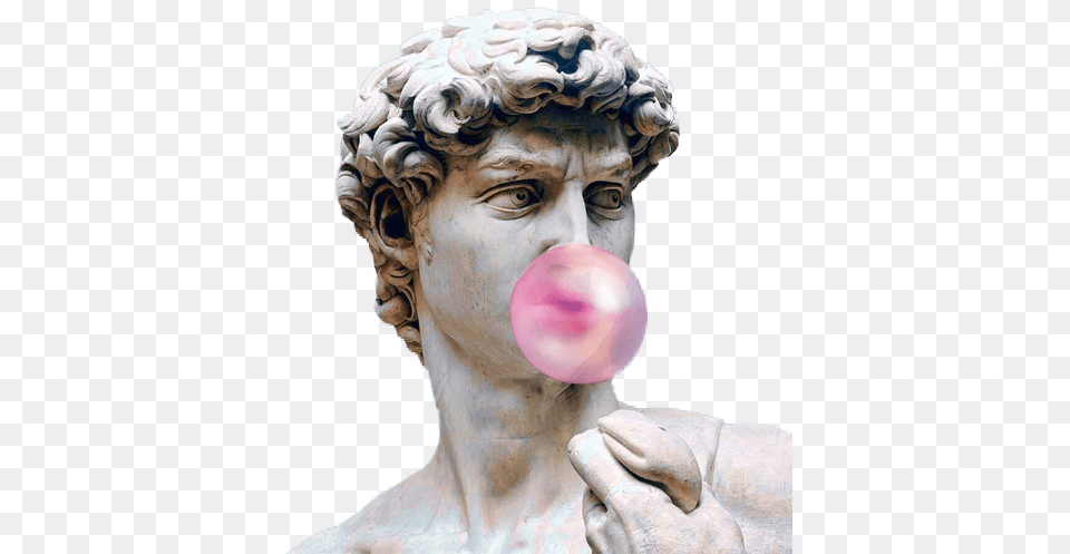 V A P O R W A V E Vaporwave Statue, Adult, Male, Man, Person Png