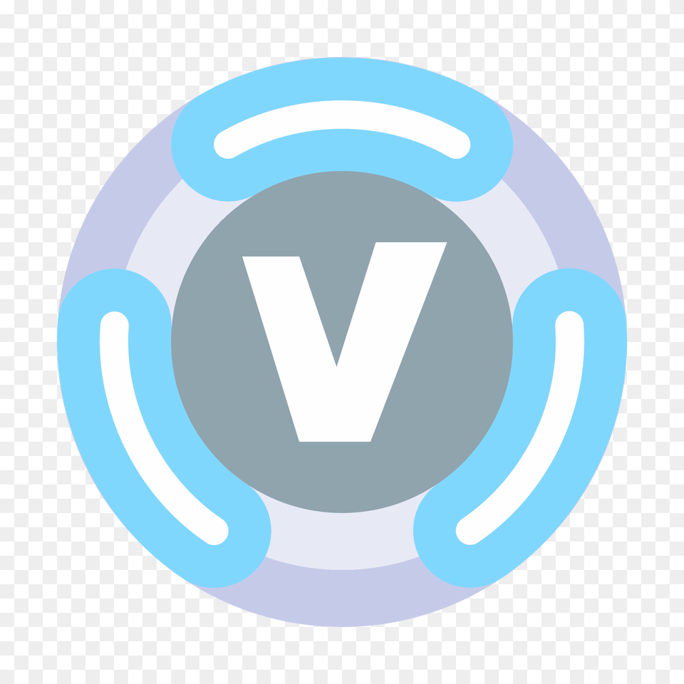 V Bucks Icon, Disk Free Transparent Png