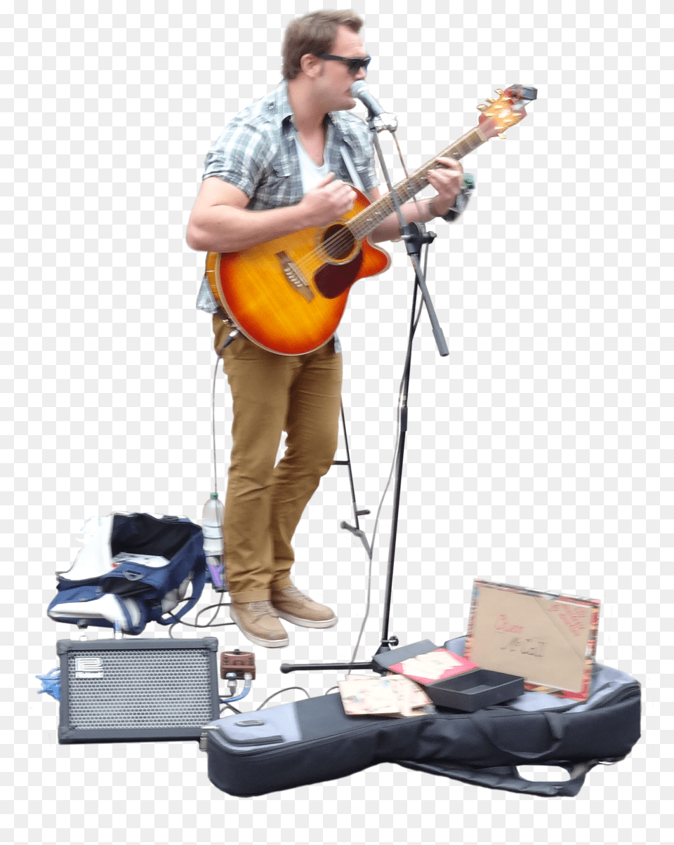 V Cut Out People Musician, Musical Instrument, Guitar, Man, Male Free Transparent Png