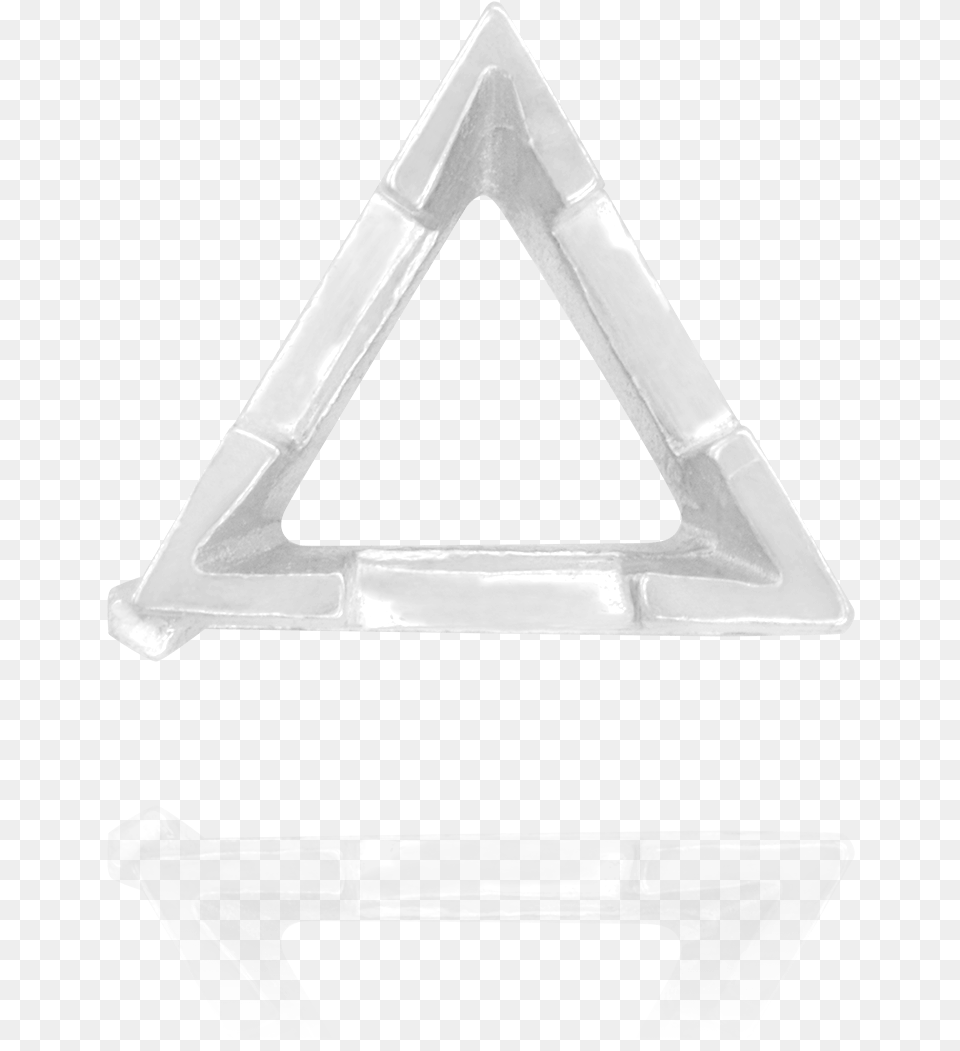 V End Triangle Shape Single Wire Settings Triangle, Blade, Dagger, Knife, Weapon Free Transparent Png
