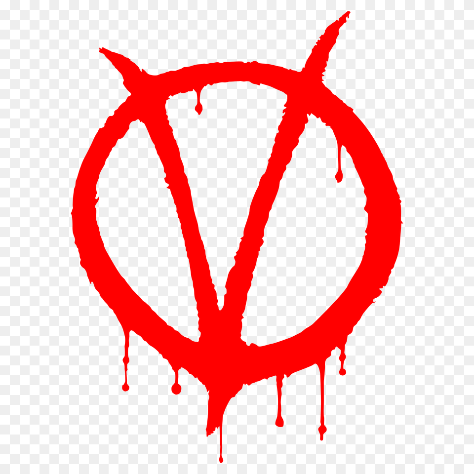 V For Vendetta Graffiti, Logo, Symbol Free Transparent Png