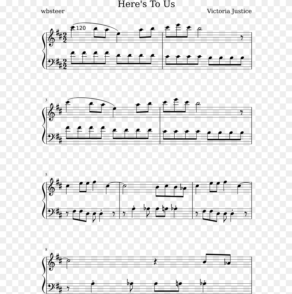 V For Vendetta Sheet Music, Gray Free Png