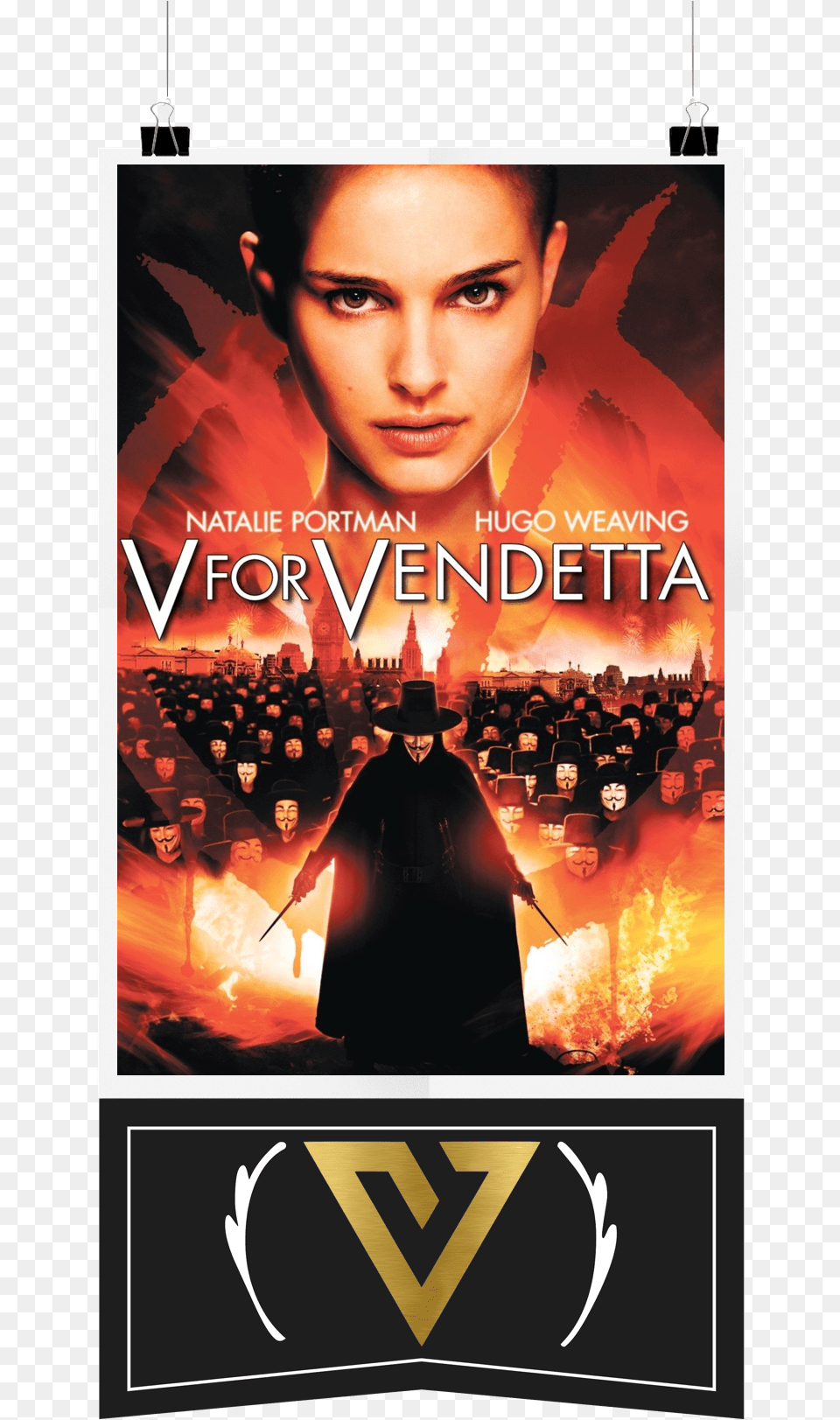 V For Vendetta V For Vendetta Poster, Book, Publication, Advertisement, Adult Png