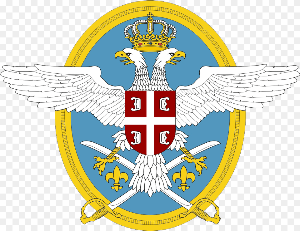 V I Pvo Vs Serbian Armed Forces Logo, Emblem, Symbol, Badge, Animal Free Png