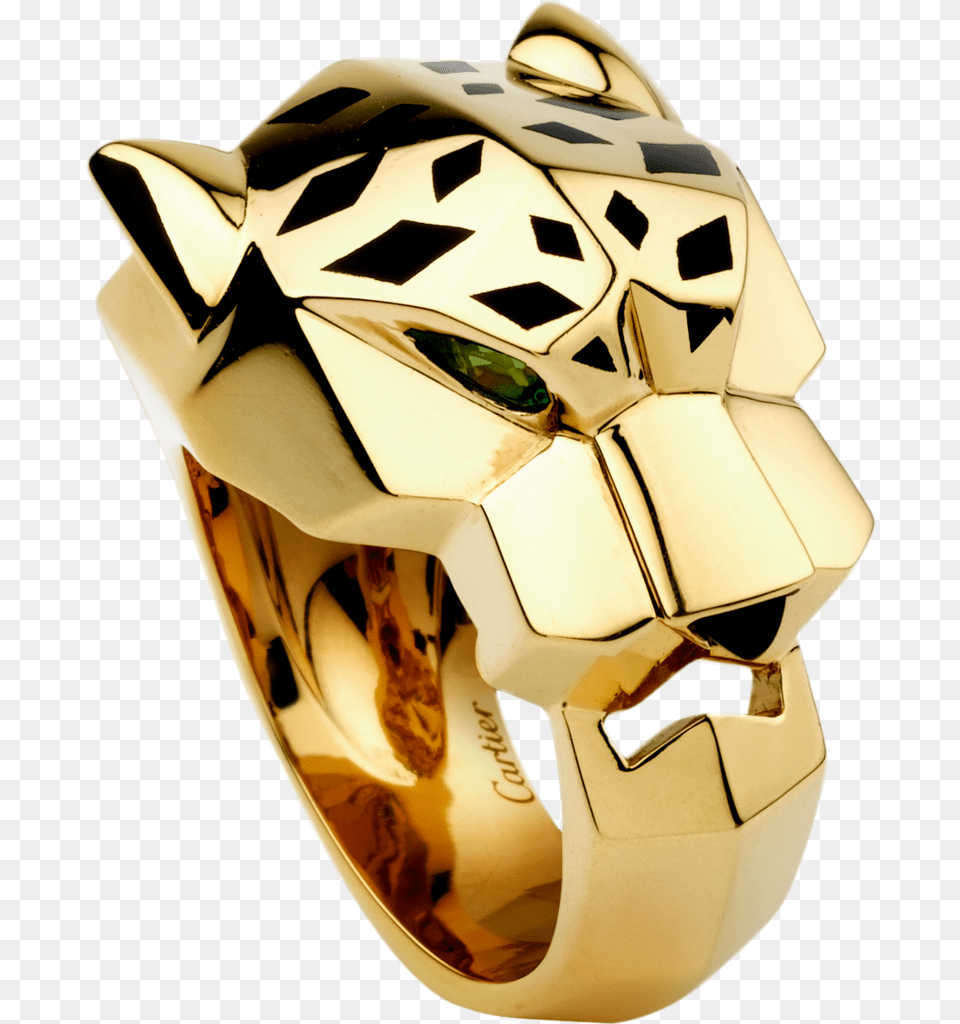V Kolekci Panther Od Cartieru Je Velmi Mnoho Rznch Cartier Panther Head Ring Men, Accessories, Gold, Jewelry, Treasure Free Transparent Png