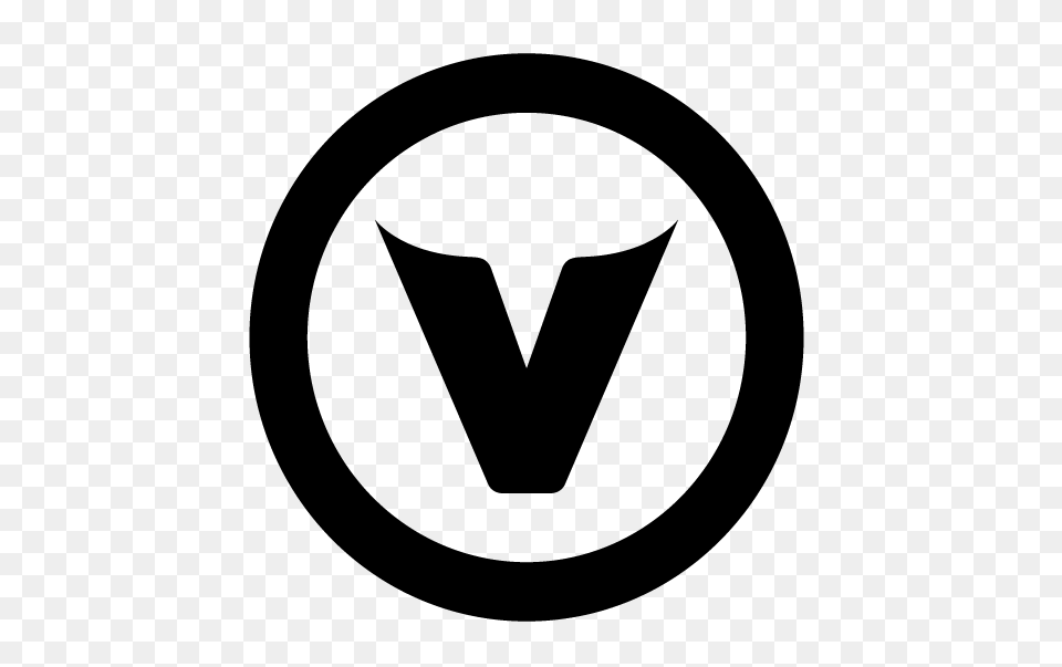 V Logo Noir, Blackboard Png Image