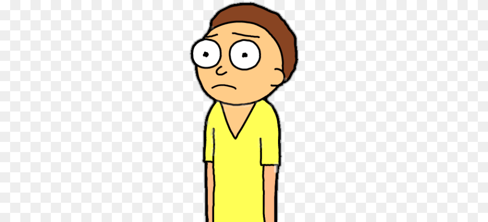 V Neck Morty Rick And Morty Hawaii, Photography, Baby, Person, Face Png