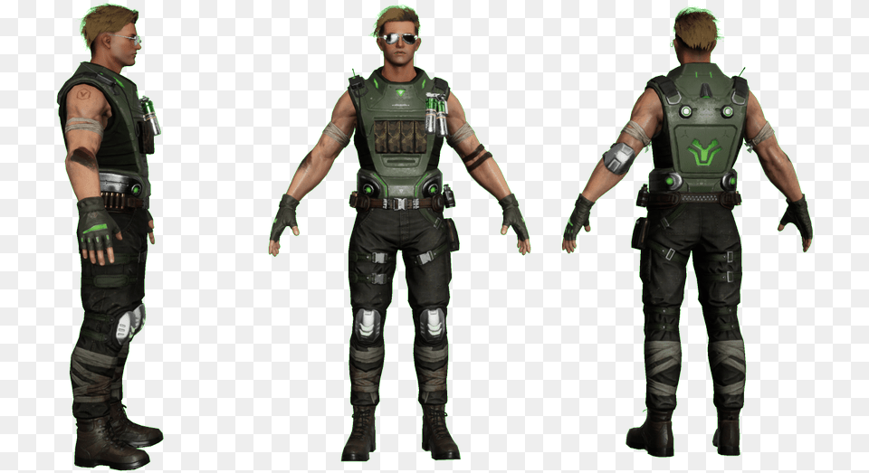 V Of War On Twitter Pubg Character, Vest, Person, Clothing, Costume Free Png