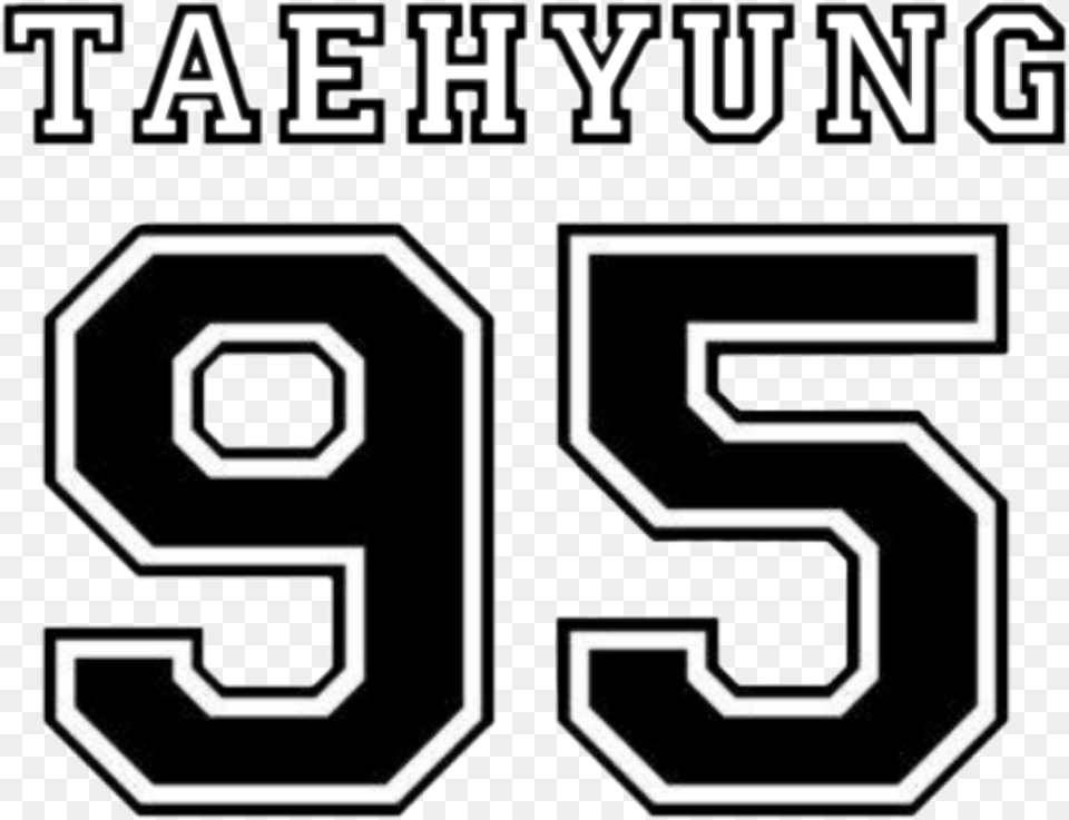 V Taehyung Logo Log Bts Bangtansonyeondan, Scoreboard, Number, Symbol, Text Png