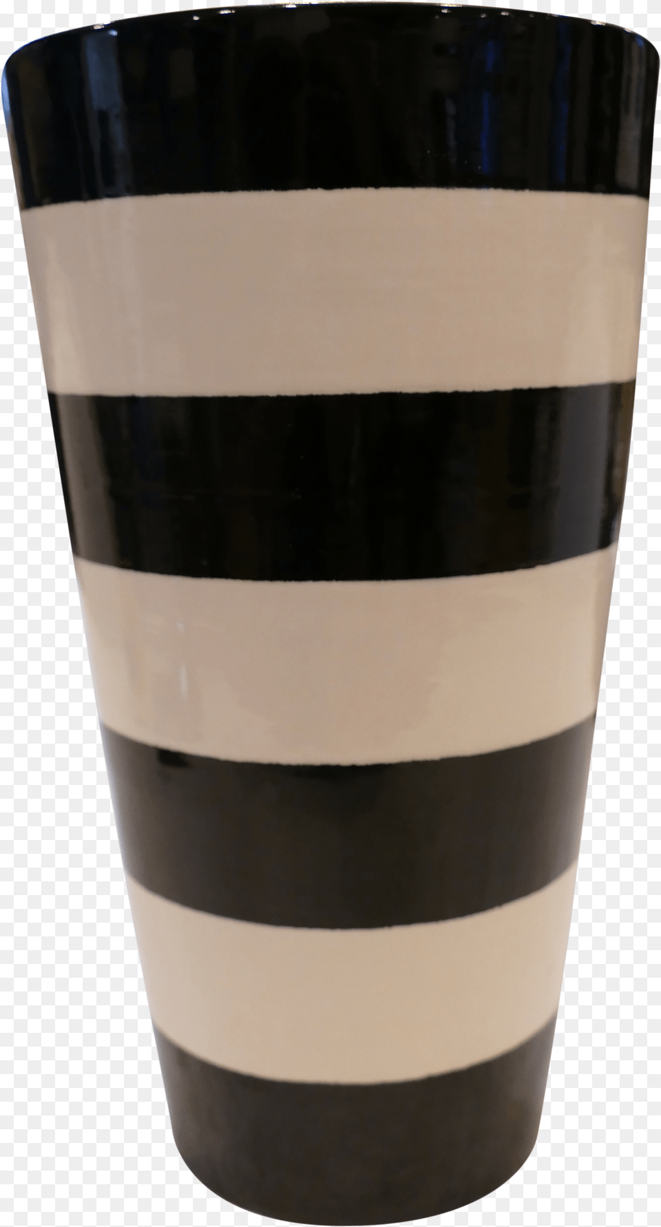 V Vase Canopy In Black Stripe Cylinder Free Transparent Png
