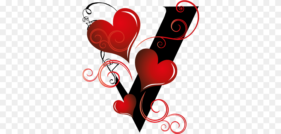 V Vs Logo Design Love, Art, Floral Design, Graphics, Pattern Png