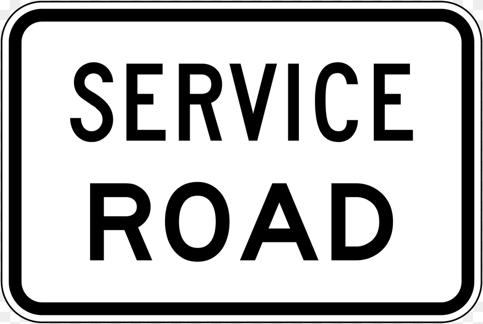 V100 Service Road Used In Victoria Clipart, Sign, Symbol, Road Sign, Text Free Transparent Png
