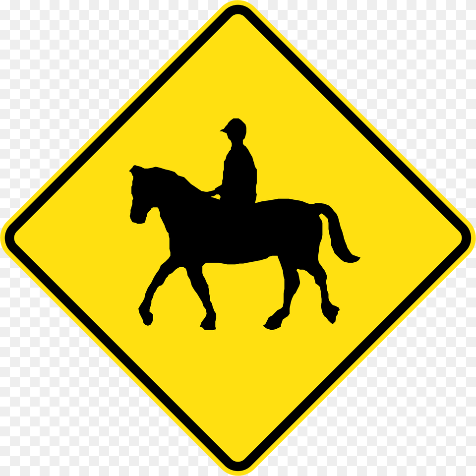 V111 Equestrians Used In Victoria Clipart, Sign, Symbol, Person, Road Sign Png Image