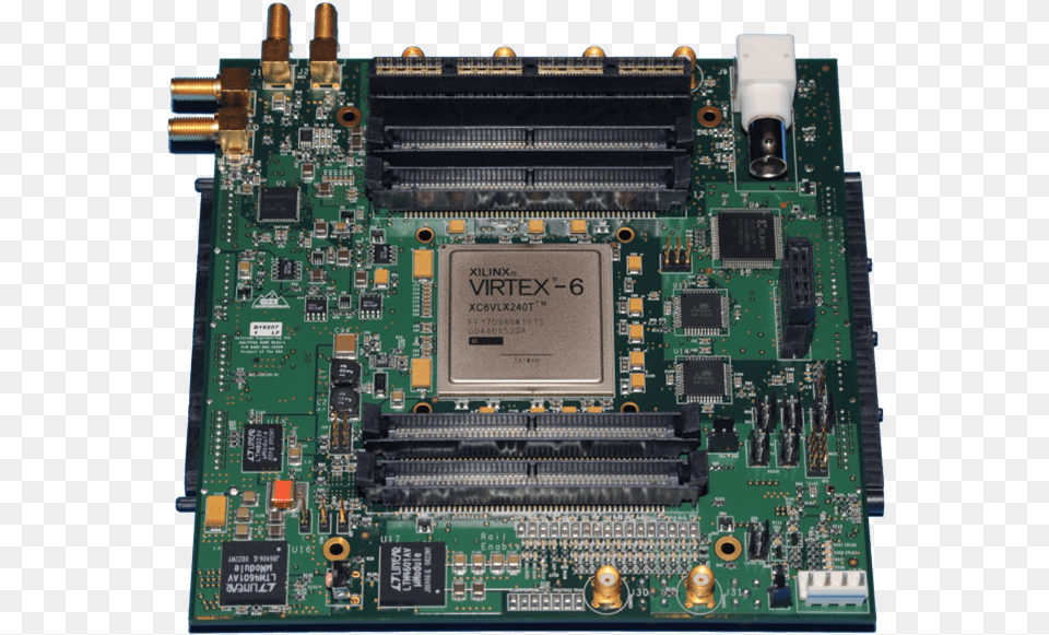 V6 Dac 1gsps Motherboard, Computer Hardware, Electronics, Hardware, Printed Circuit Board Free Png Download