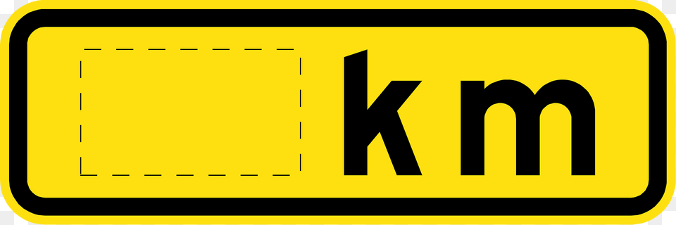 V6 Kilometre Plate Used In Victoria Clipart, Sign, Symbol, Text Free Transparent Png