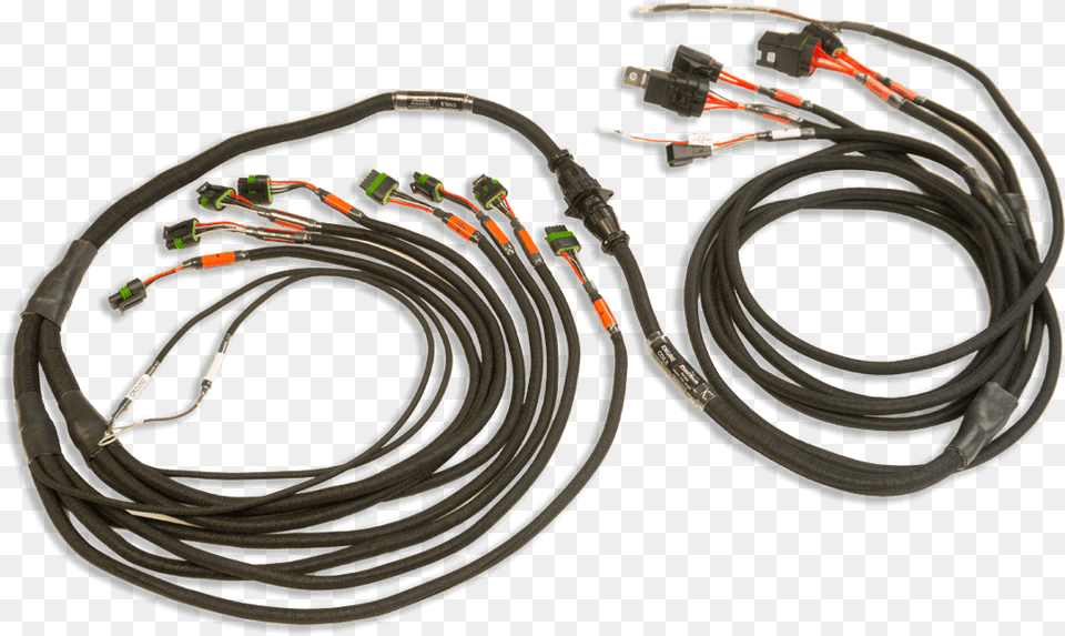 V8 Smart Coil Harness Wiring Fueltech, Cable, Electronics, Headphones Free Transparent Png