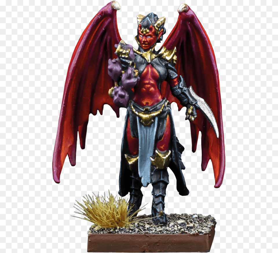 Va Abyssal Succubus Seductress Isolated Kings Of War, Figurine, Adult, Bride, Female Png Image