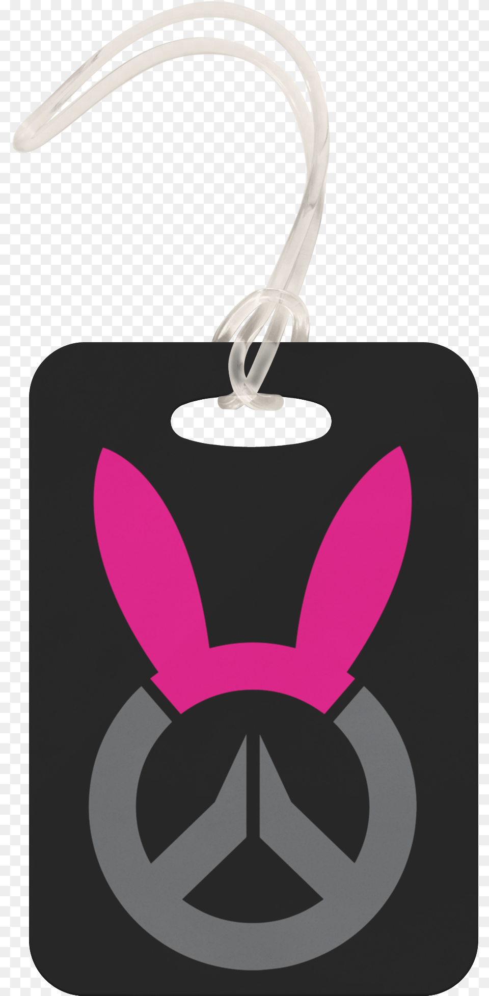 Va Bunny Logo Metal Luggage Tag Dva, Accessories, Bag, Handbag, Electronics Free Transparent Png